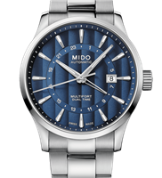Orologio Mido Uomo MULTIFORT DUAL TIME in Acciaio M038.429.11.041.00